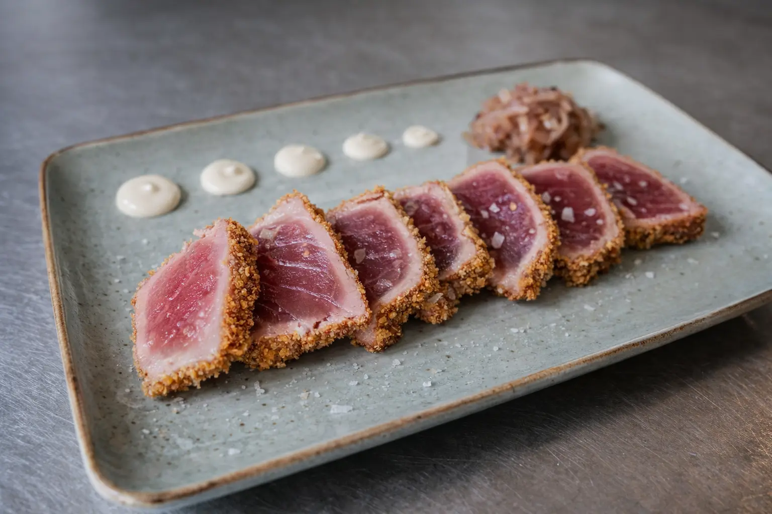 Tagliata di tonno panko